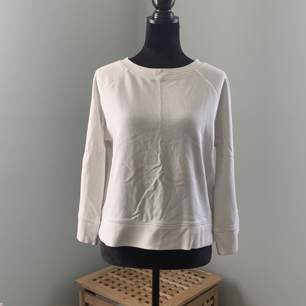 GAP Bell Sleeve Pullover Crewneck Sweatshirt